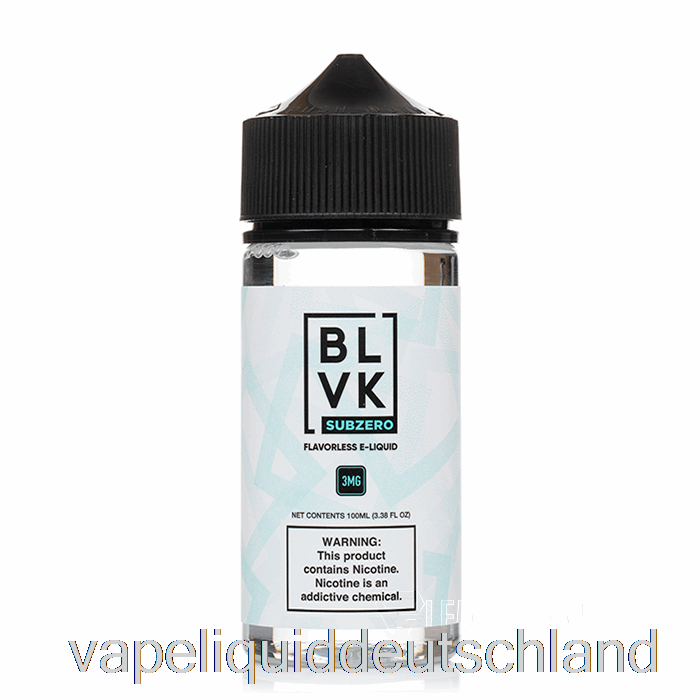 Sub Zero - Blvk - 100 Ml 6 Mg Vape-Flüssigkeit